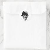 死のスカル ラウンドシール (バッグ)