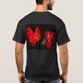 死のスカル Tシャツ (裏面)