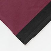 死のスケルトンにあなたを愛するゴシック様式のダークロマンス フリースブランケット (角)