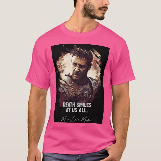 死のスマイルAt Us All – マクシムス Tシャツ (正面)
