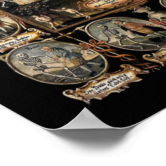 死のダンス ポスター (角)