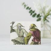 死のダンス – 愚か者 ポストカード (スタンド正面)