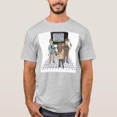 死のテレビバーンアウトシャツのGP点滅 Tシャツ (正面)