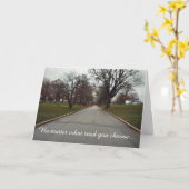 死のハッピーバースデーカード カード (黄色い花)