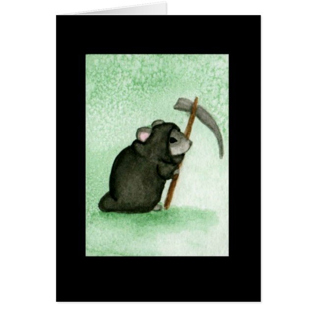 死のハムスターカード (正面)