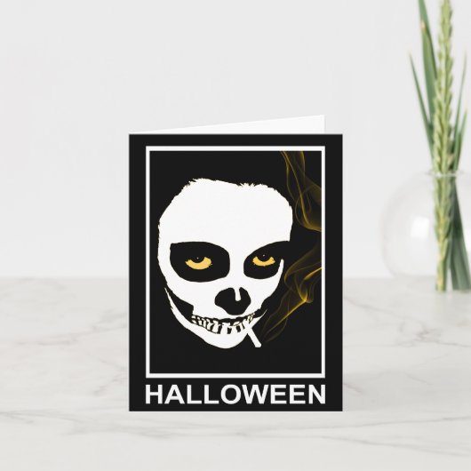 死のハロウィーンを酔わせる カード (正面)