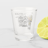 死のハート ショットグラス (裏面)