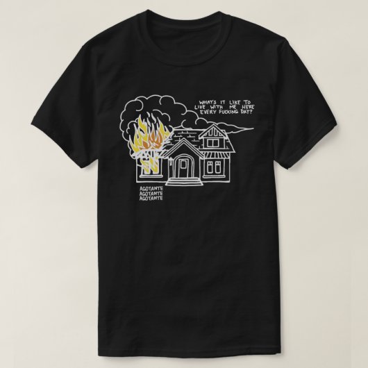 『死のハートTシャツ』 Tシャツ (デザイン正面)