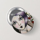 死のバッジと賭けること 缶バッジ (正面&裏面)