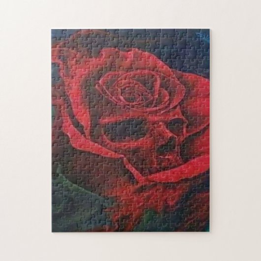 死のバラ ジグソーパズル (縦)