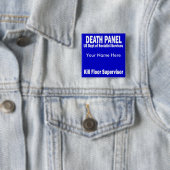 死のパネル-殺害の床のスーパーバイザー 缶バッジ (インサイチュ)
