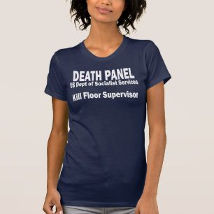 死のパネル-殺害の床のスーパーバイザー Tシャツ