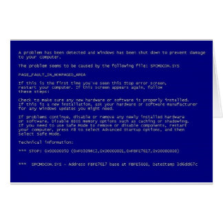 死のブルースクリーン