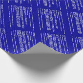 死のブルースクリーン ラッピングペーパー (角)