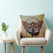 死のヘッドホーク蛾 クッション (椅子)