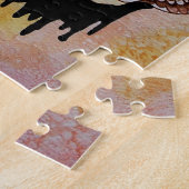 死のヘッドホーク蛾 ジグソーパズル (側面)