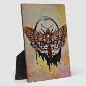 死のヘッドホーク蛾 フォトプラーク (側面)