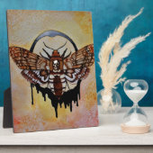 死のヘッドホーク蛾 フォトプラーク (側面)