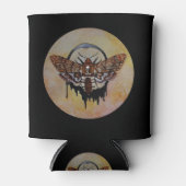 死のヘッドホーク蛾 缶クーラー (正面)