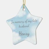 死のユーモアのスター「遅れすぎた方が良カスタム」 セラミックオーナメント (左)