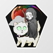 死のライド ウィンドウサイン (シート)