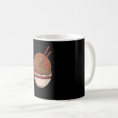 死のラーメン コーヒーマグカップ (正面右)