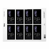 死のワイン ラベル (フルシート)