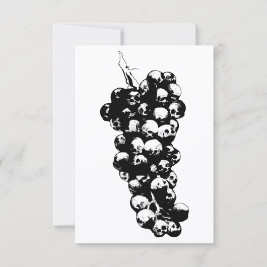 死のワイン 招待状 (正面)