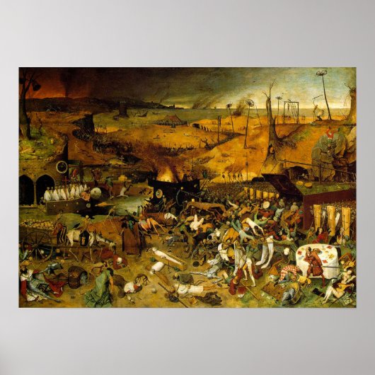 死の勝利プリント ポスター (正面)