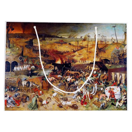 死の勝利、ピエテル・ブルーゲル ラージペーパーバッグ (裏面)