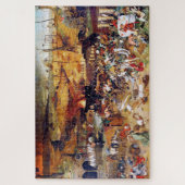 死の勝利、ピーター·ブルーゲル ジグソーパズル (縦)