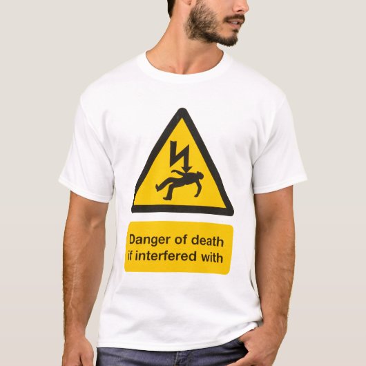 死の危険 Tシャツ (正面)