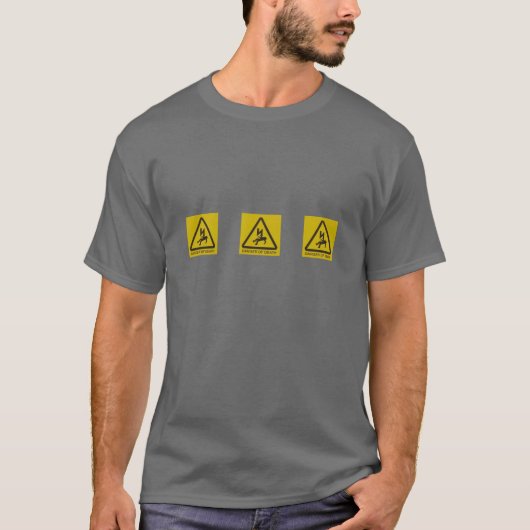 死の危険 Tシャツ (正面)