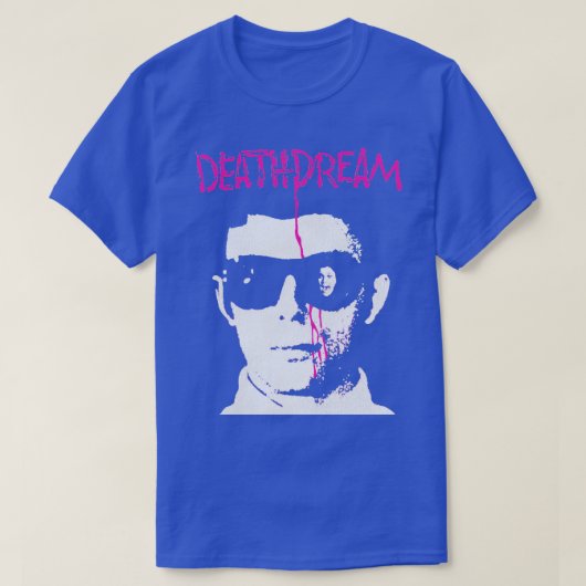 死の夢の死の夜レトロ70sカルトホラーモフ tシャツ (デザイン正面)