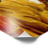 死の天使に落ちる フォトプリント (角)