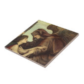 死の天使（エブリン・ド・モルガン作） タイル (側面)