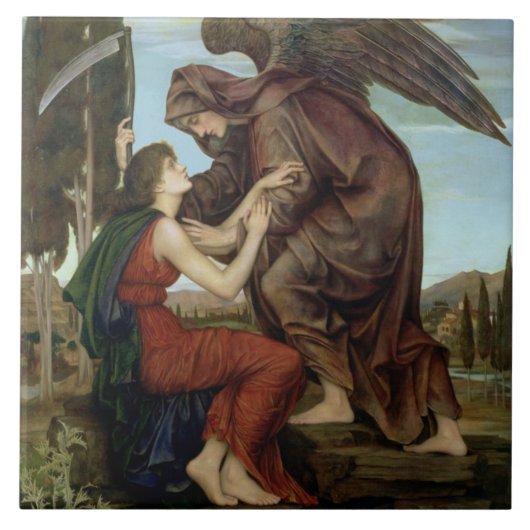 死の天使 タイル (正面)