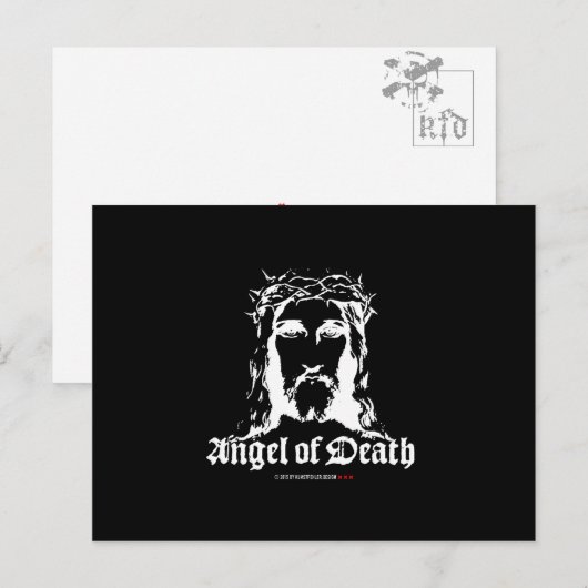 死の天使 ポストカード (正面/裏面)