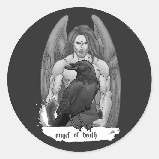 死の天使 ラウンドシール (正面)