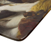 死の天使(天国へ) (Horace Vernet) カッティングボード (角)