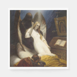死の天使(天国へ) (Horace Vernet) スタンダードランチョンナプキン