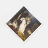 死の天使(天国へ) (Horace Vernet) スタンダードランチョンナプキン (角)