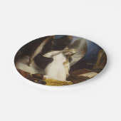 死の天使(天国へ) (Horace Vernet) ペーパープレート (アングル)