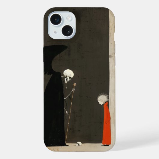 死の天使 iPhoneケース (裏面)