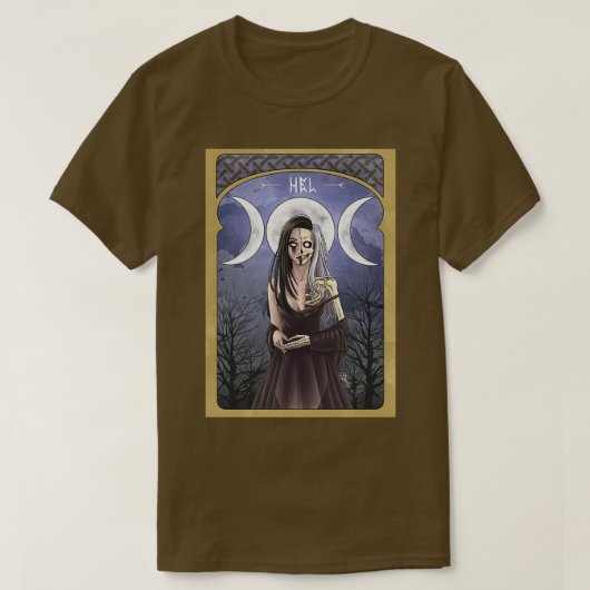 死の女神ヘル Tシャツ (デザイン正面)