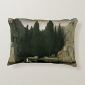 死の島アーノルド・ボックリン、象徴芸術 アクセントクッション (裏面)