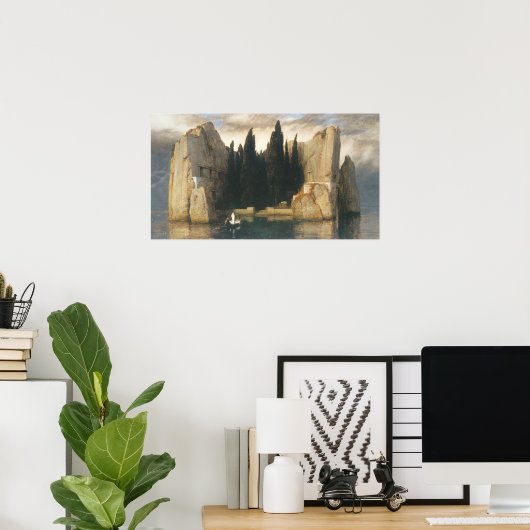 死の島 ポスター (ホームオフィス)