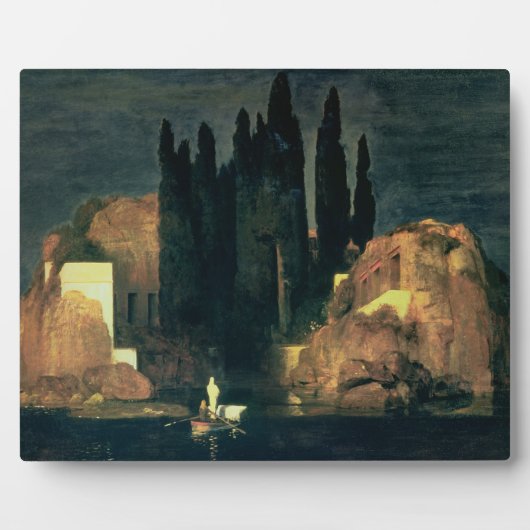 『死の島』1880年(キャンバスに油) フォトプラーク (正面)