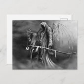 死の幽霊 ポストカード (正面/裏面)