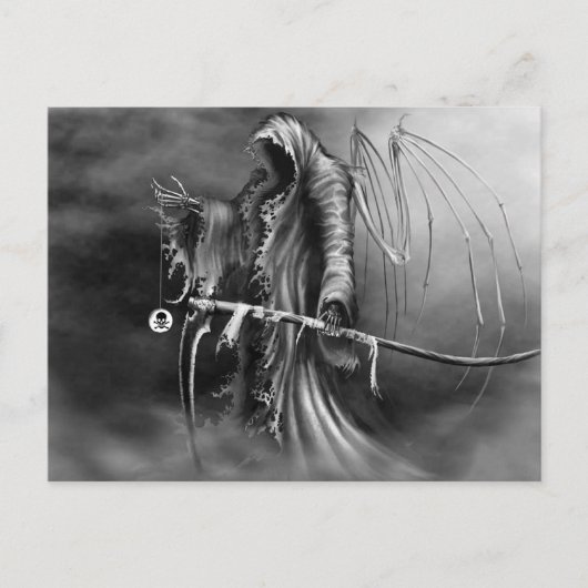 死の幽霊 ポストカード (正面)